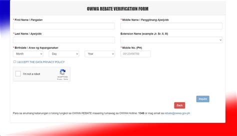 owwa rebate for seaman application form|How to Apply for OWWA Rebate Program .